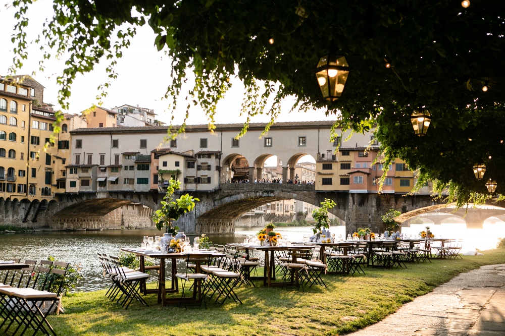 restaurant for weddings in ponte vecchio tuscany