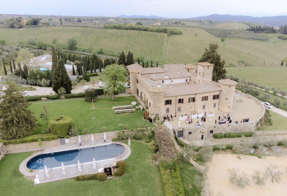 Testimonial for luxury wedding castle in Tuscany