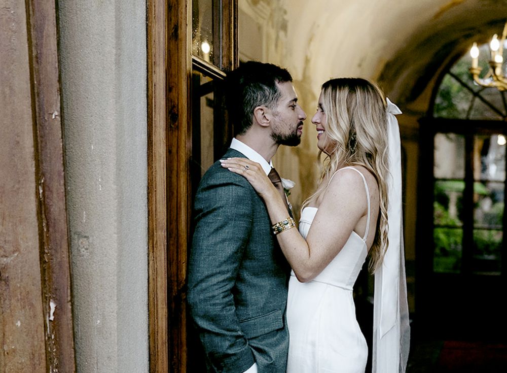 Testimonial wedding at rustic villa in Tuscany
