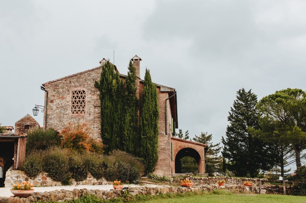 tiny wedding hamlet with stone buildings