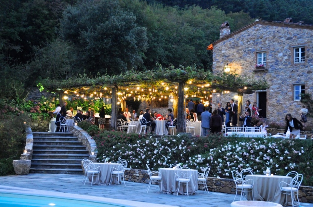 hamlet for wedding ceremony and reception in tuscany