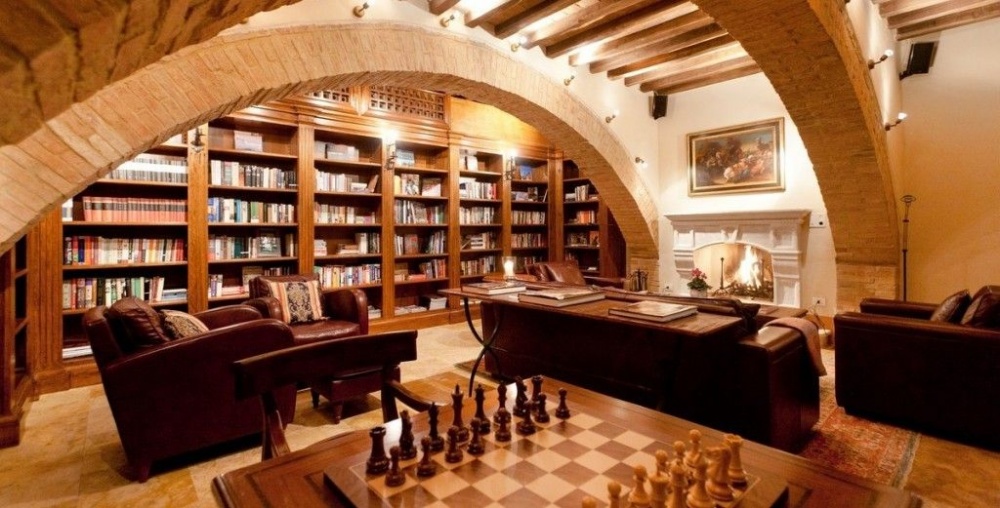 cellar in a villa in tuscany