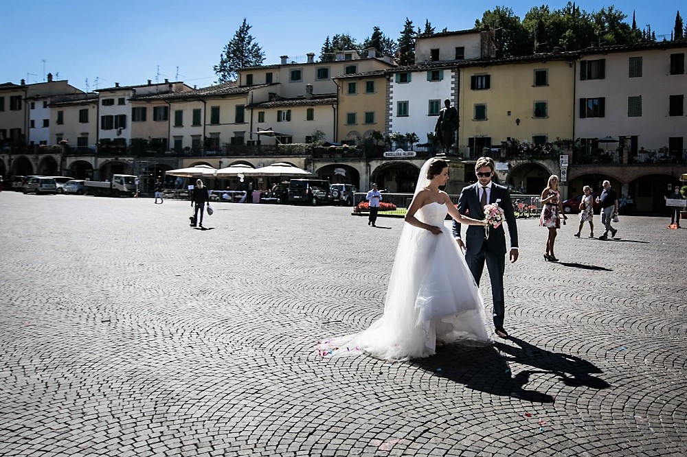 wedding ceremony in greve in chianti tuscany