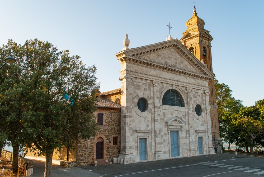 wedding catholic ceremony in montalcino