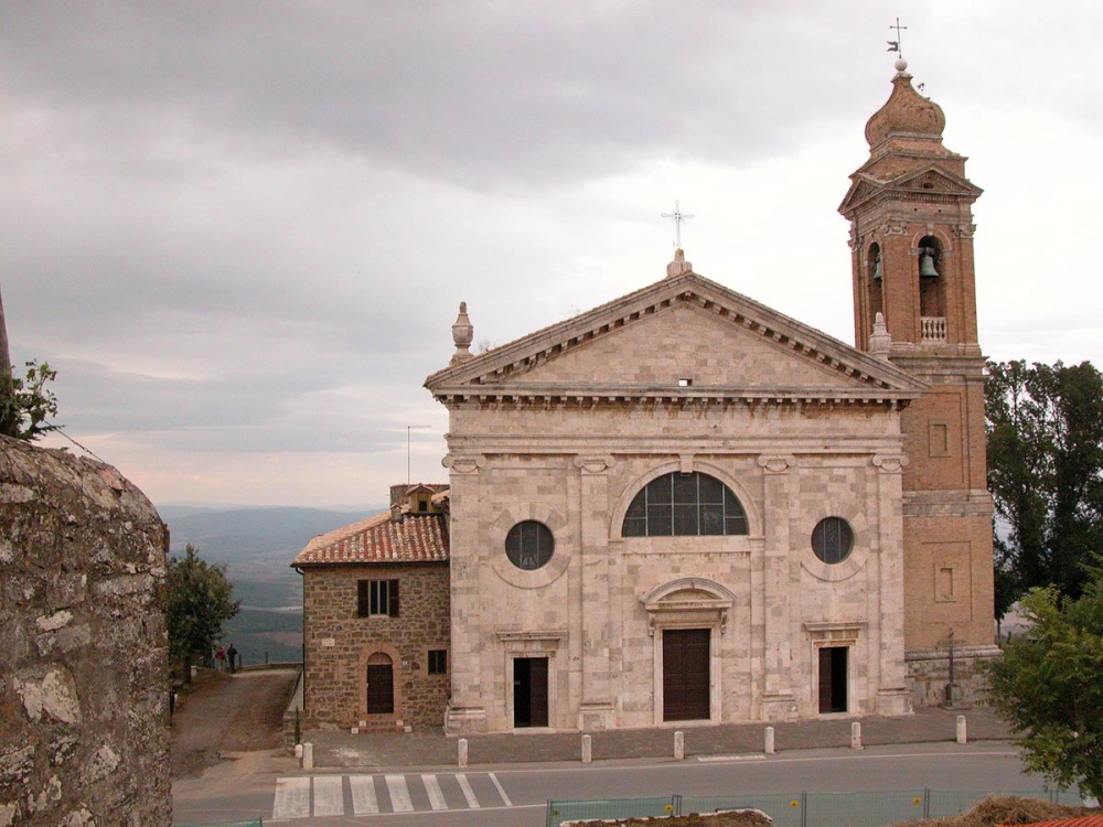 church for wedding catholic ceremony in montalcino