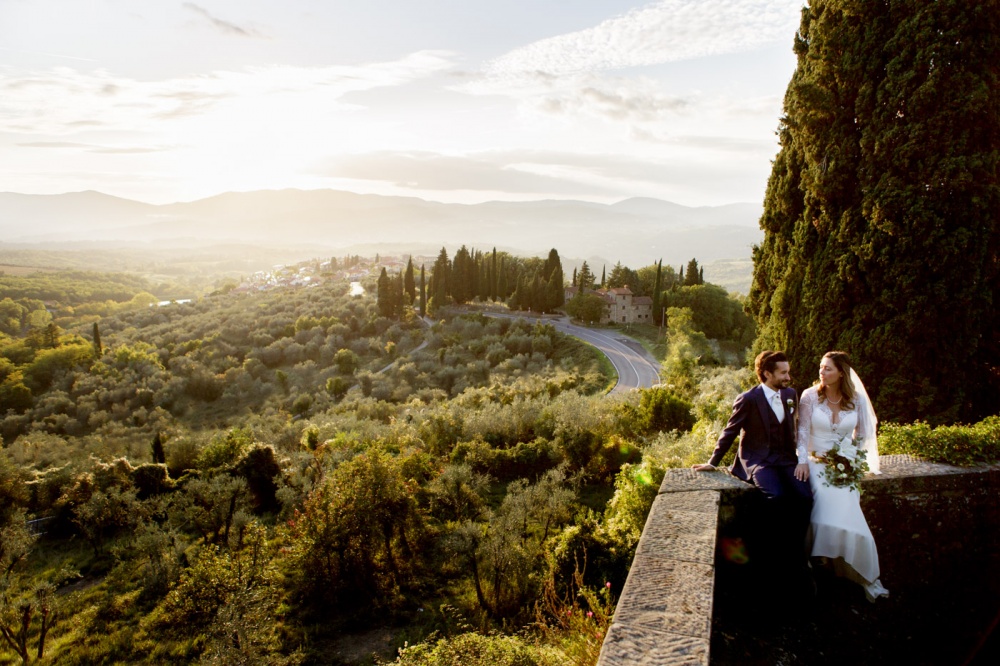 wedding villa with view in florence
