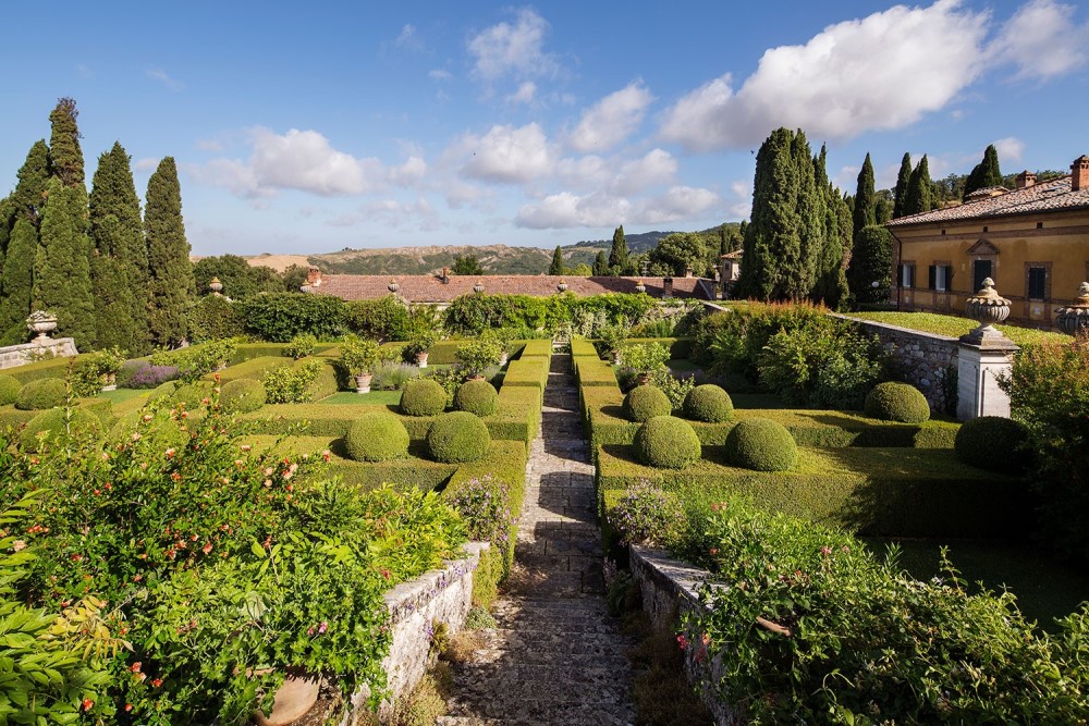 wedding villa in tuscany with view