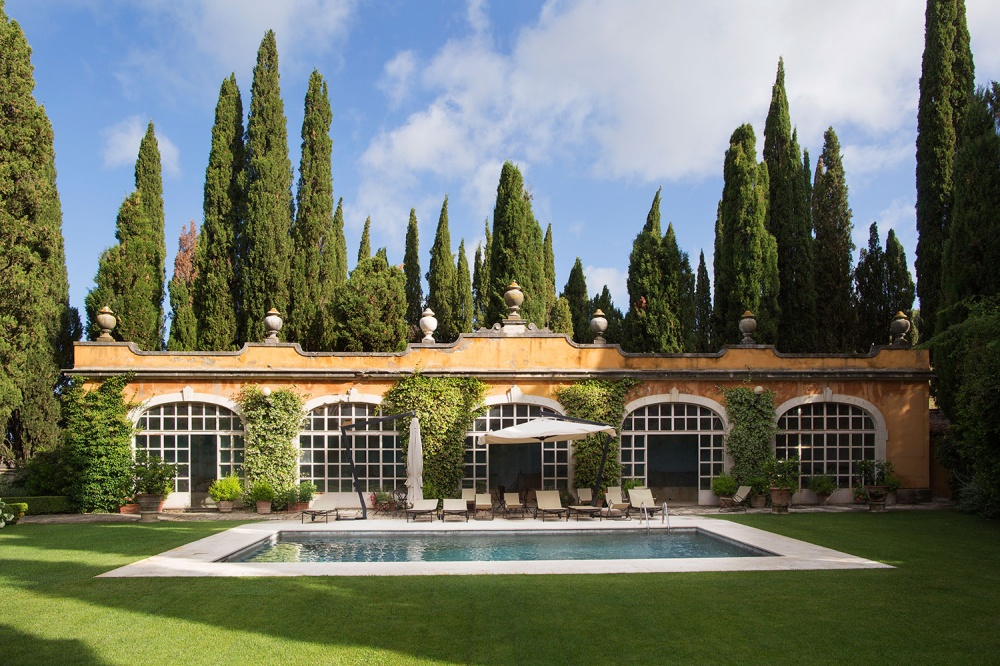 loggia wedding villa in tuscany